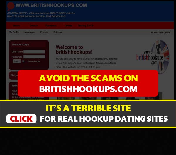 BritishHookups Screen Capture